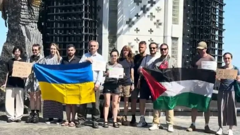 En Ukraine, la solidarité envers la Palestine gagne du terrain
