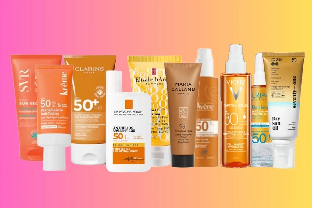 Top 10 des meilleures crèmes solaires SPF50 pour l'été 2025