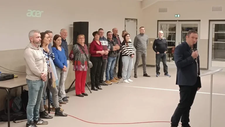 Bernard Dumas tire sa révérence lors des vœux à Ternand