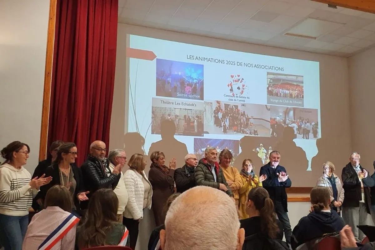 Échassières: avancées des travaux présentées lors des vœux