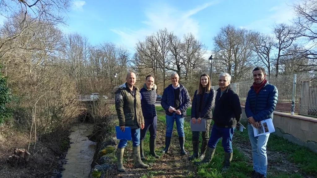Fin des travaux sur le ruisseau Lascrabères à Fontenilles pour prévenir les inondations