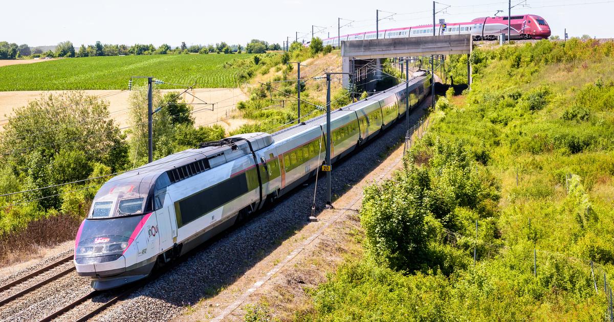 TGV sur une ligne européenne