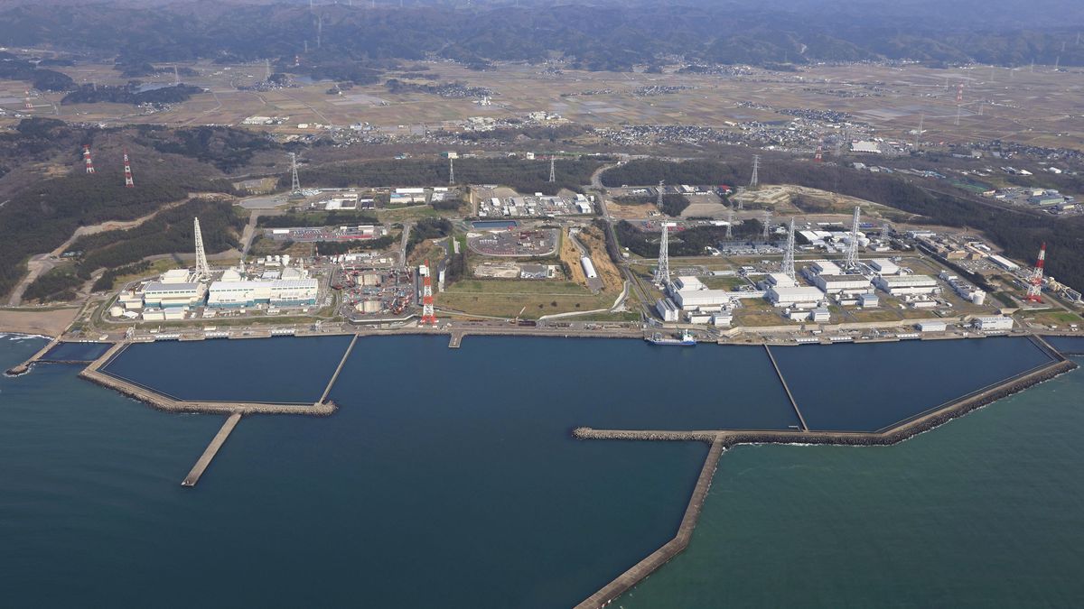 Vue générale de la centrale Kashiwazaki-Kariwa au Japon