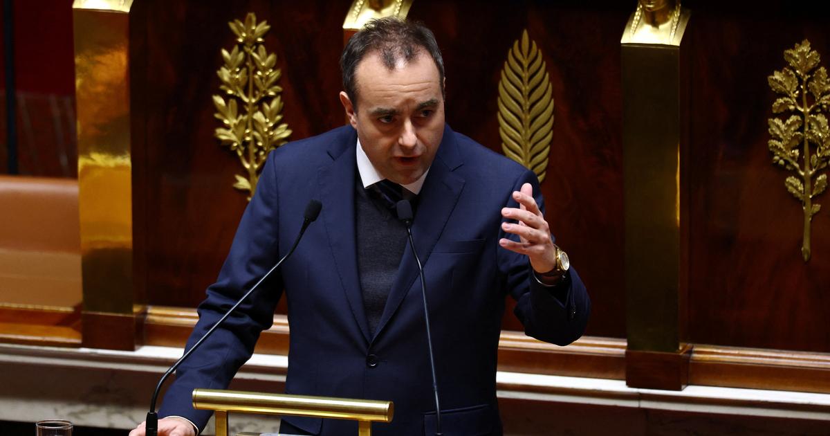 Sébastien Lecornu lors des débats budgétaires