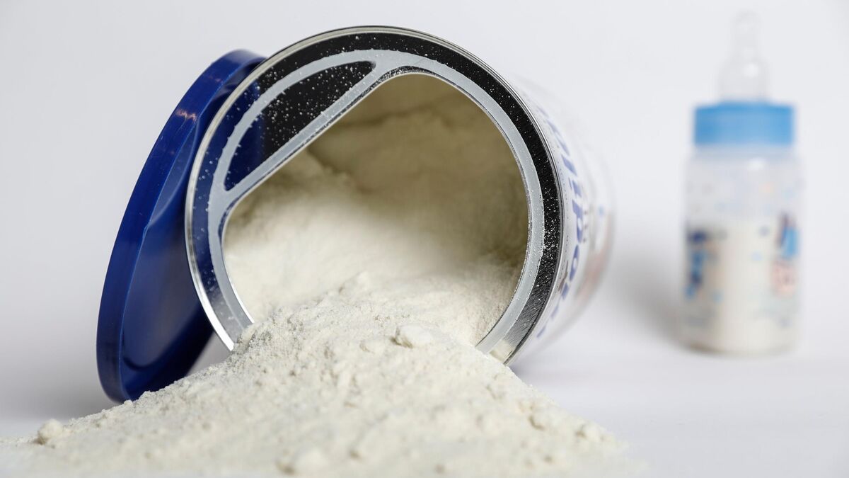 Rappel lait infantile image médias Le Parisien