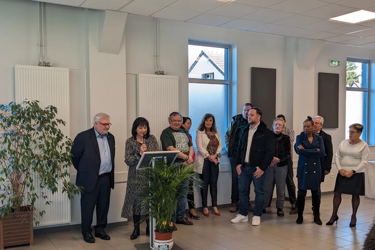 Anne Bracco lors des vœux à Gas