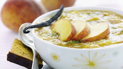 Gaspacho de pêches