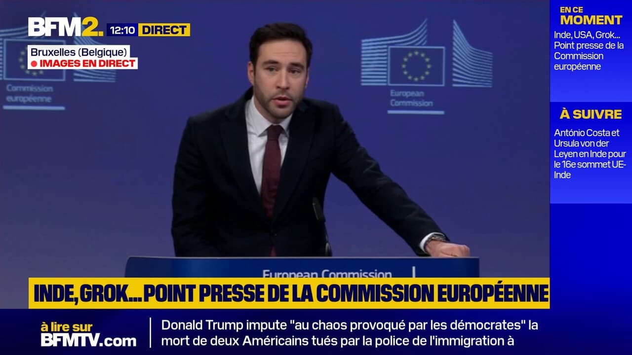 Images associées à Grok et l'enquête européenne