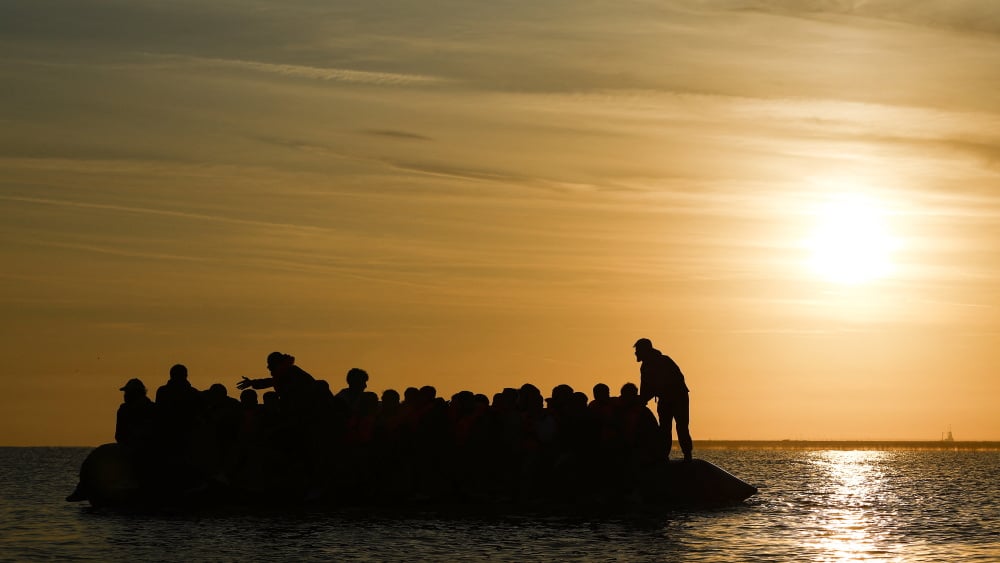 Migrants en mer Méditerranée, image illustrative