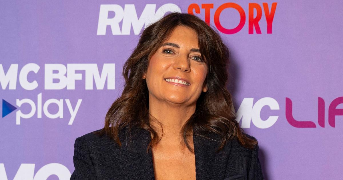 Estelle Denis et Raymond Domenech