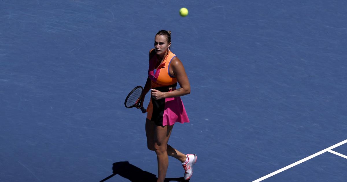 Sabalenka lors de l'Open d'Australie 2026