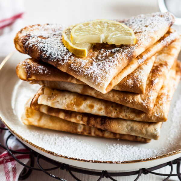 Crêpes moelleuses sans œufs pour la Chandeleur