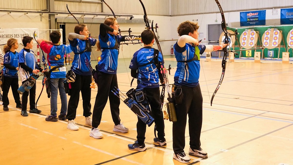 Boé archers sur les podiums du départemental en salle