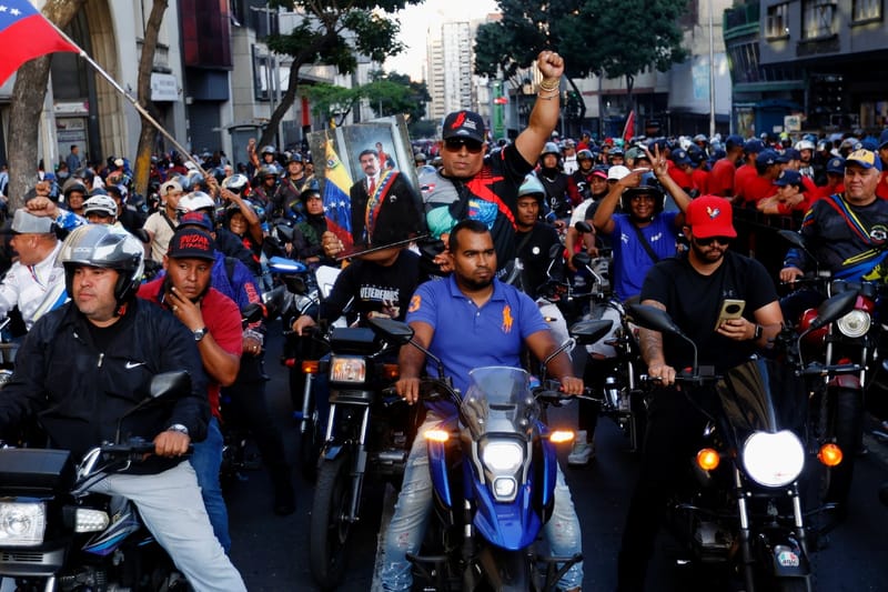 Manifestation à Caracas