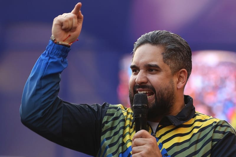 Nicolas Maduro Guerra lors d’une manifestation