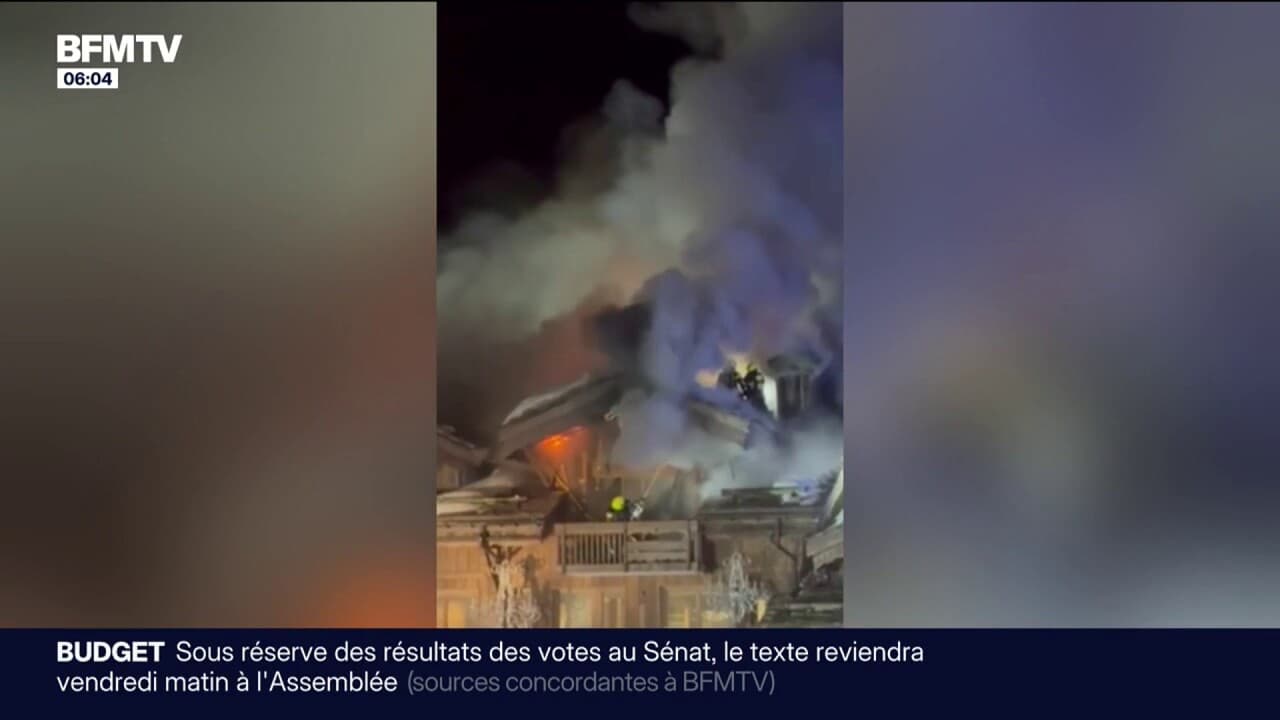Incendie dans un hôtel cinq étoiles à Courchevel