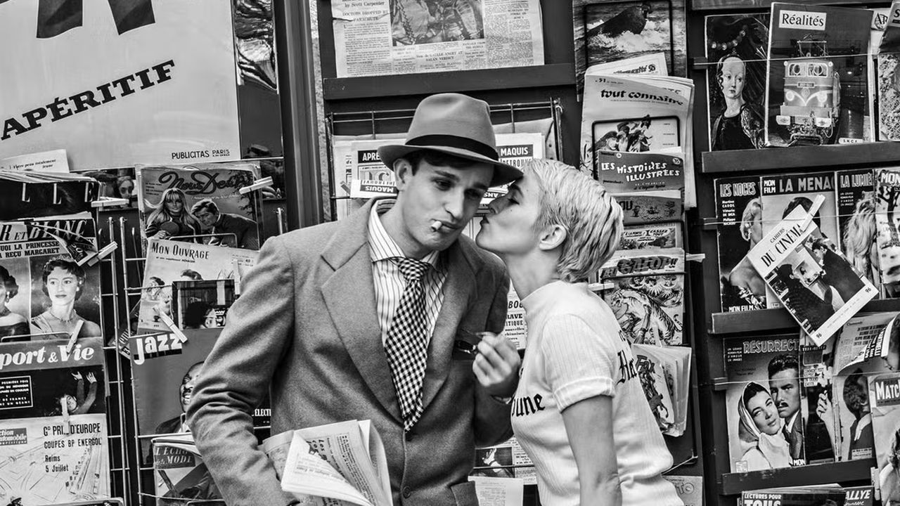 Affiche officielle Nouvelle Vague (2025)