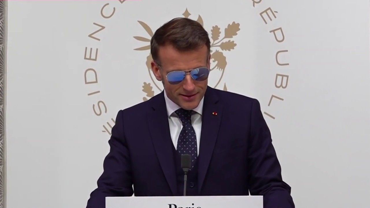 Macron s’exprime groenlandais et danois à l'Élysée