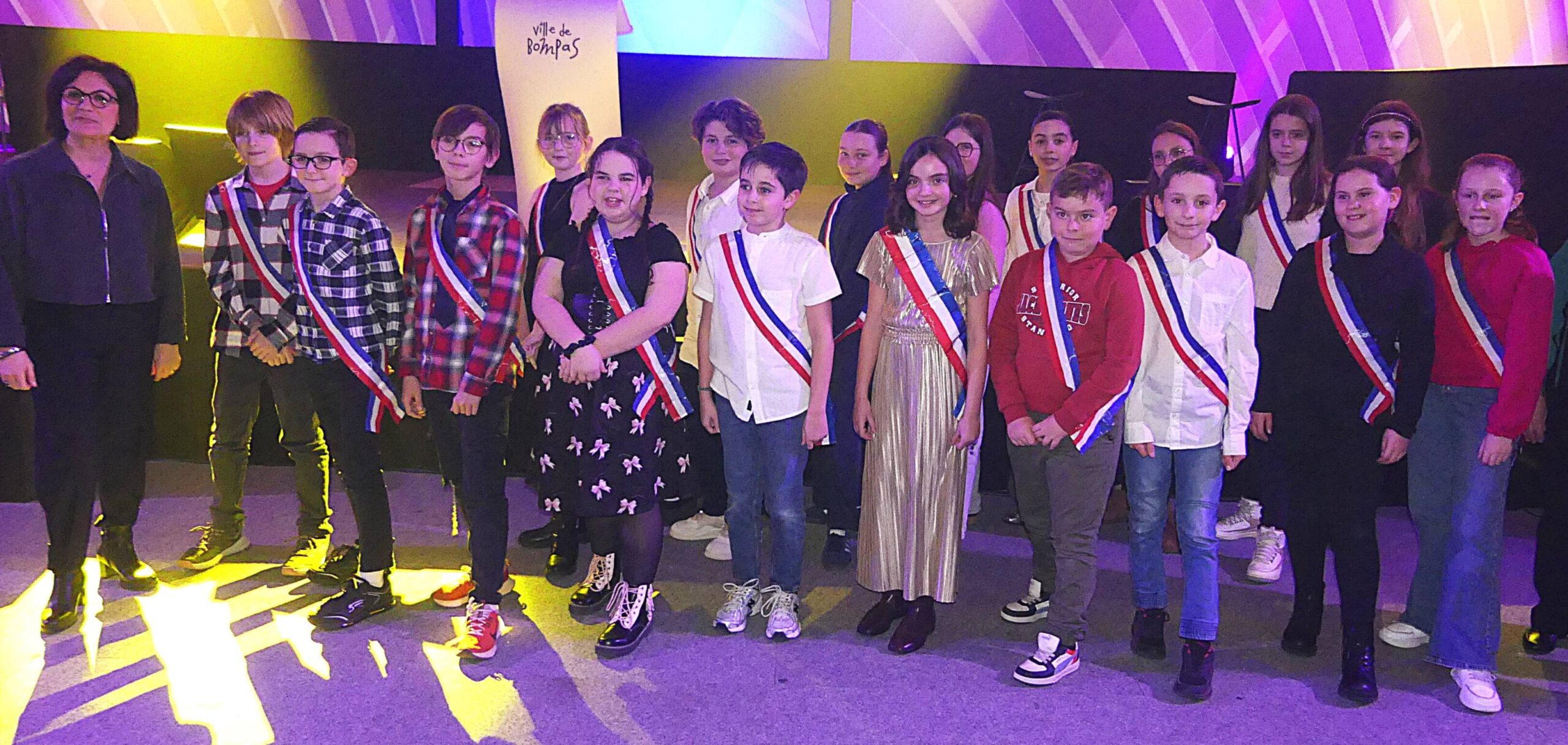 Cérémonie des vœux à Bompas en présence des élus