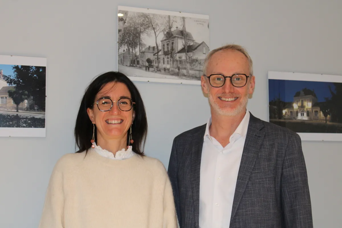 Candidat Aurélien Launay lors d’une cérémonie