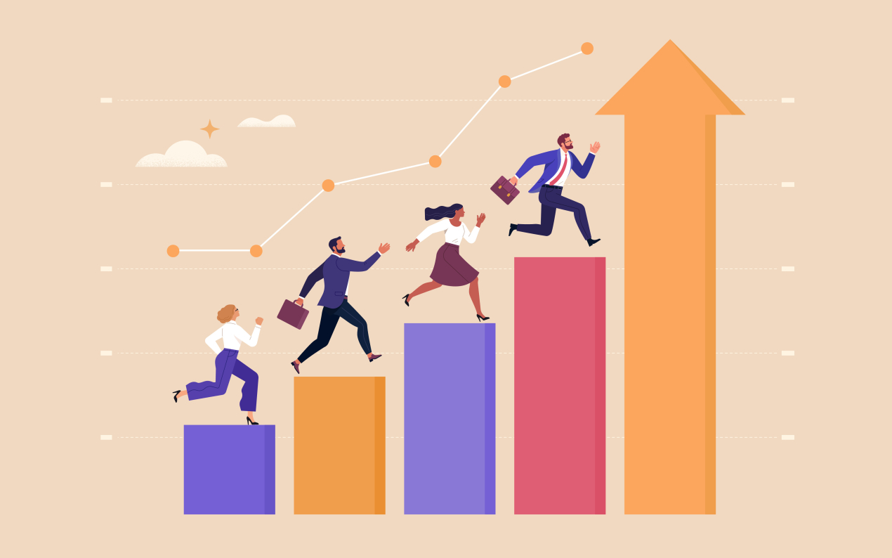 Graphique montrant les créations d’entreprises en 2025