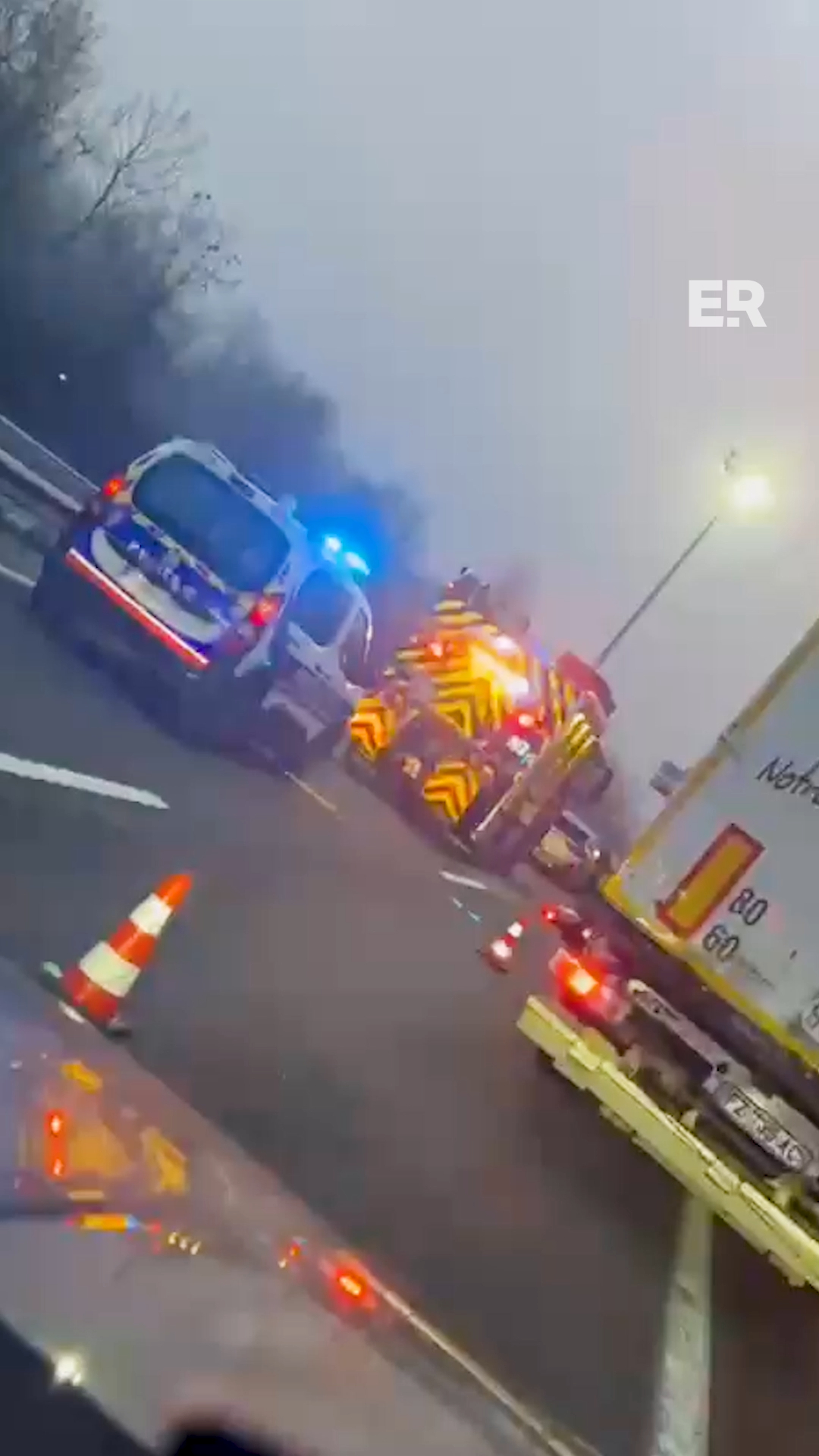 Accident sur l'autoroute A31 entre Gondreville et Nancy