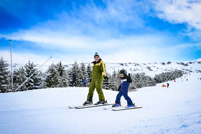 Piste de ski à Chastreix