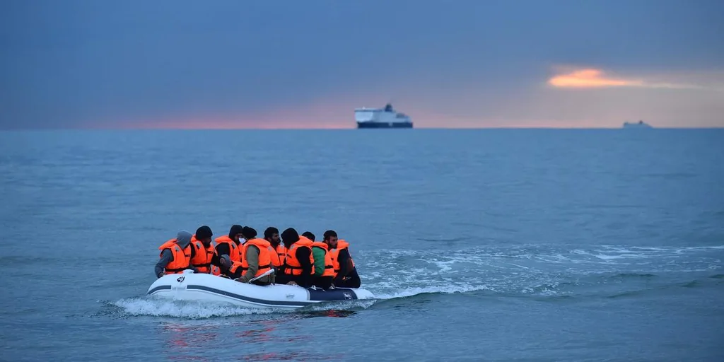 Plage du Pas-de-Calais liée à une tentative de traversée migratoire de la Manche