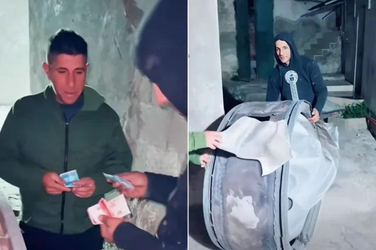 Cisjordanie : un Palestinien vend des débris d'une roquette iranienne