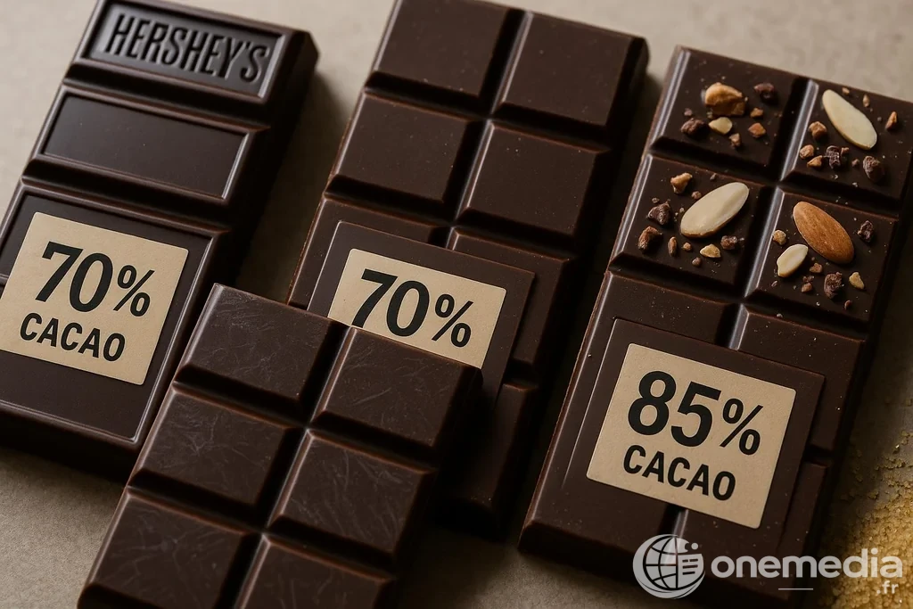 Chocolat noir : 3 tablettes à éviter selon une diététicienne