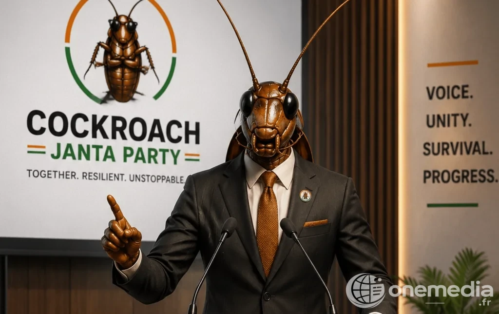 Inde : une parodie politique « Cockroach Janta Party » choque le pays