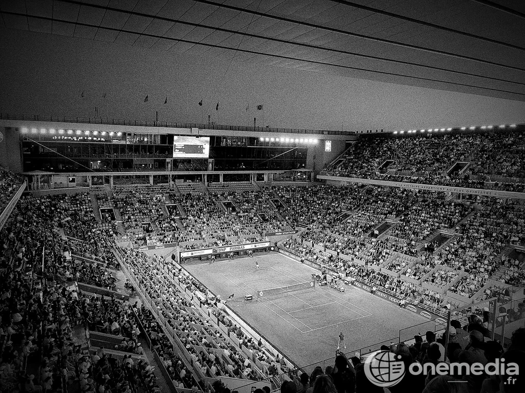 Court Philippe-Chatrier à Roland-Garros
