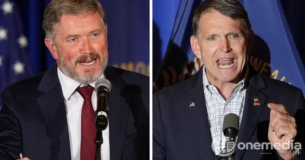 Thomas Massie et Ed Gallrein, primaire républicaine du Kentucky en 2026
