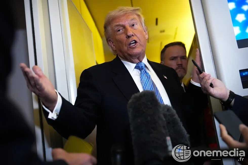 Donald Trump et Xi Jinping lors de leur rencontre à Pékin