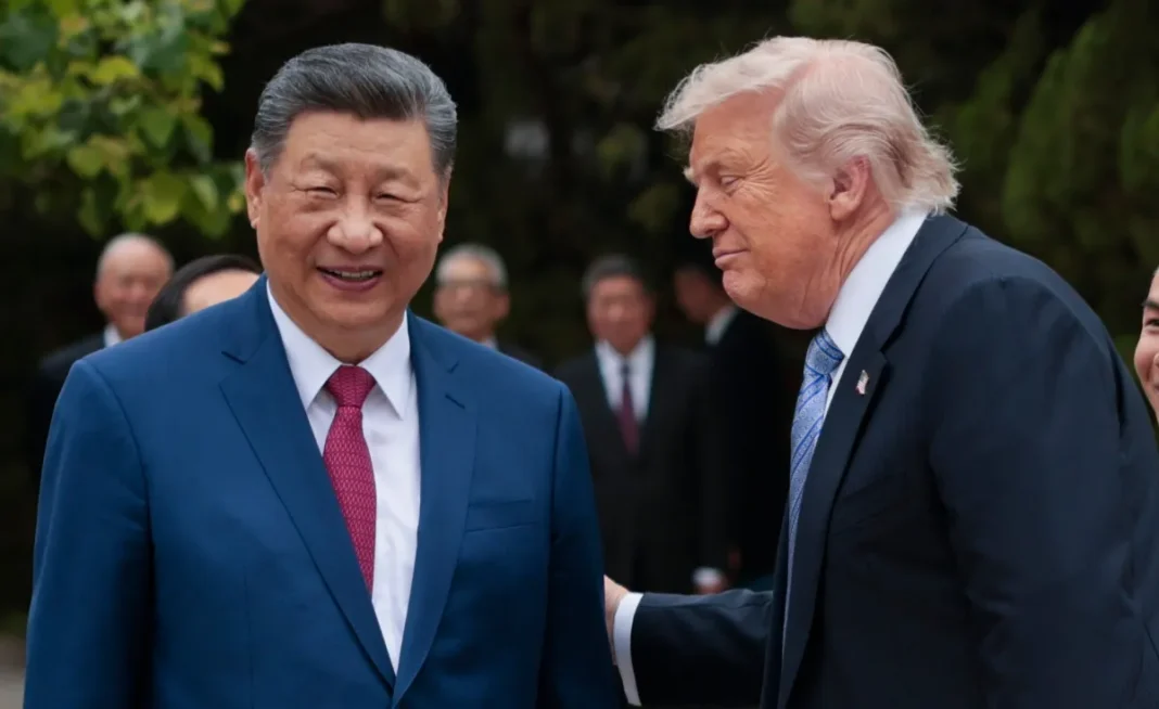 Donald Trump et Xi Jinping lors du sommet de Pékin sur fond de discussions sur l’Iran