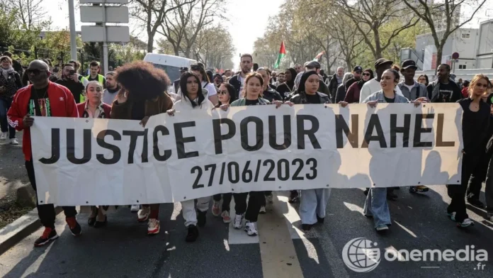 Manifestation en hommage à Nahel Merzouk à Nanterre, 21 mars 2026 (illustration)