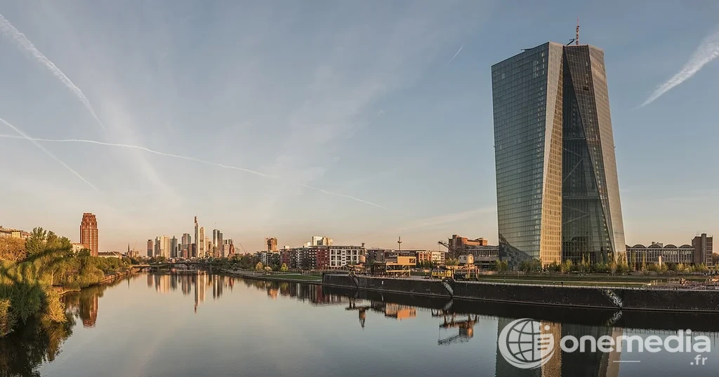 Siège de la Banque centrale européenne à Francfort, institution chargée de la politique monétaire de la zone euro