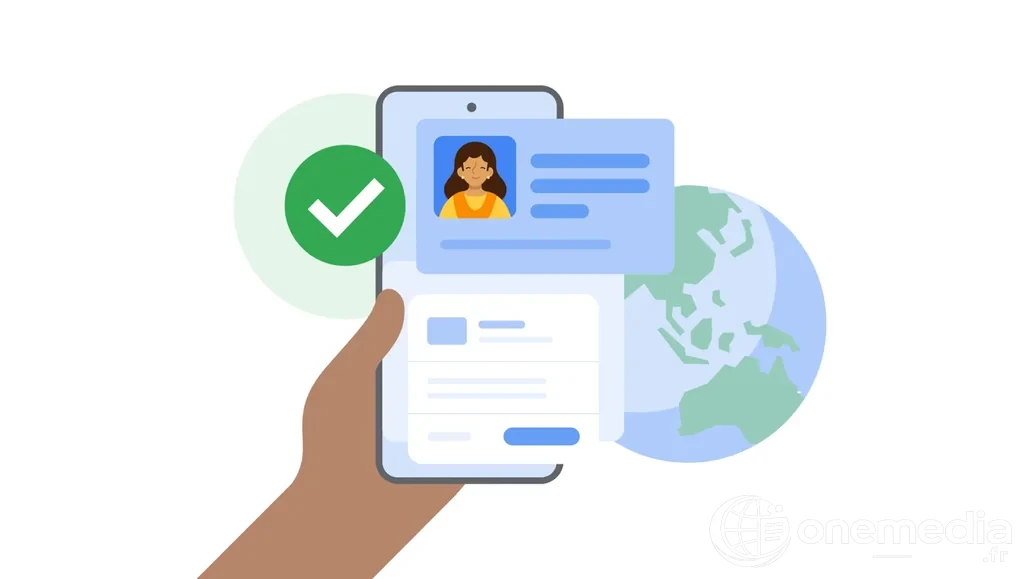 Illustration Google Wallet et identité numérique