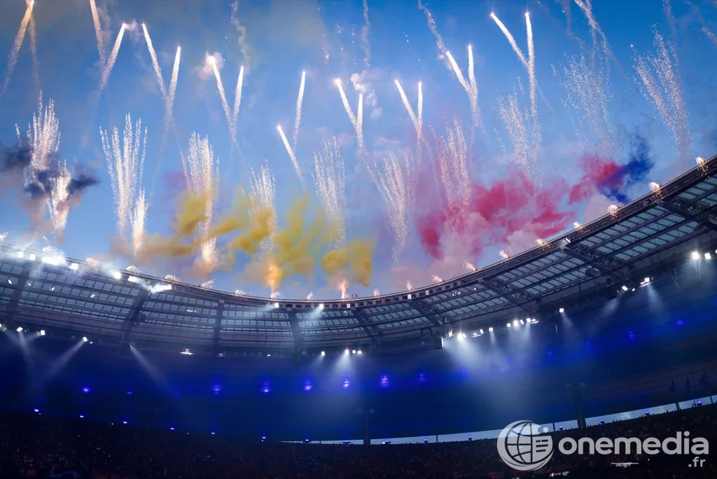 Vue du Stade de France dans le projet GL events
