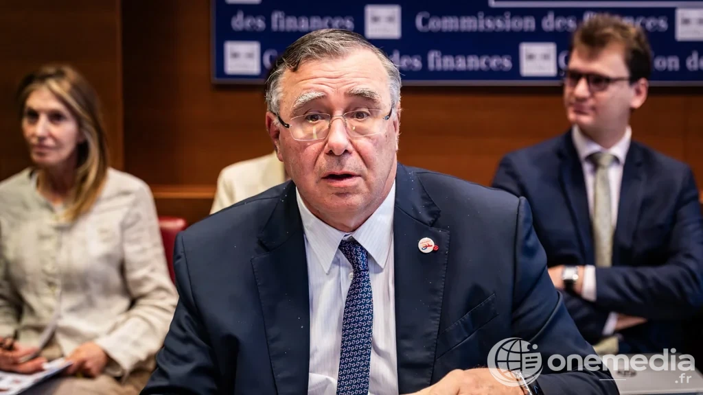 Patrick Pouyanné, PDG de TotalEnergies, auditionné à l'Assemblée nationale le 17 juin 2026. © EPA/Pascal Rossignol via BFM Business