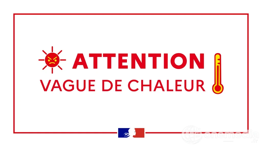 Illustration officielle d’une vague de chaleur