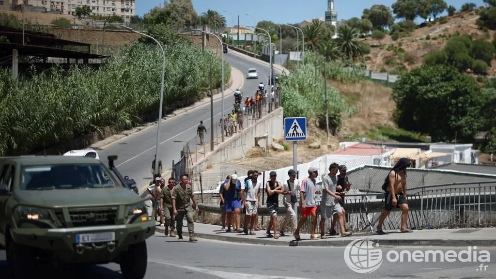 Personnes reconduites vers la frontière à Ceuta après l’afflux migratoire
