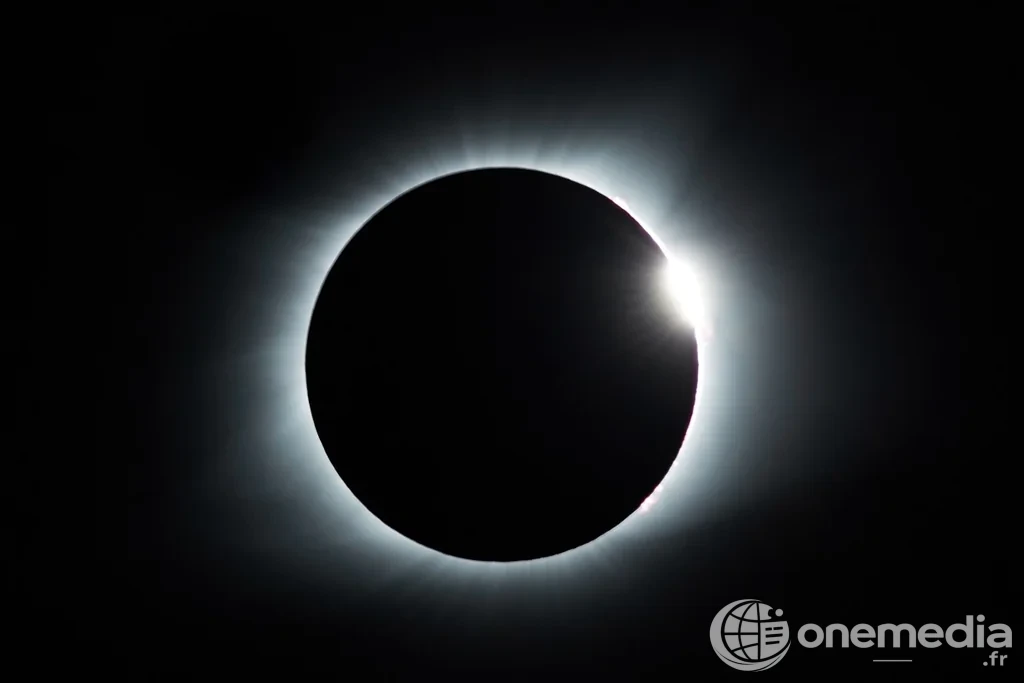 Photo d’éclipse solaire totale prise au Kentucky (États-Unis) en 2017