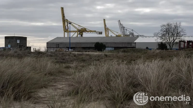 Terminal portuaire du Verdon-sur-Mer, site envisagé pour le projet Pure Salmon