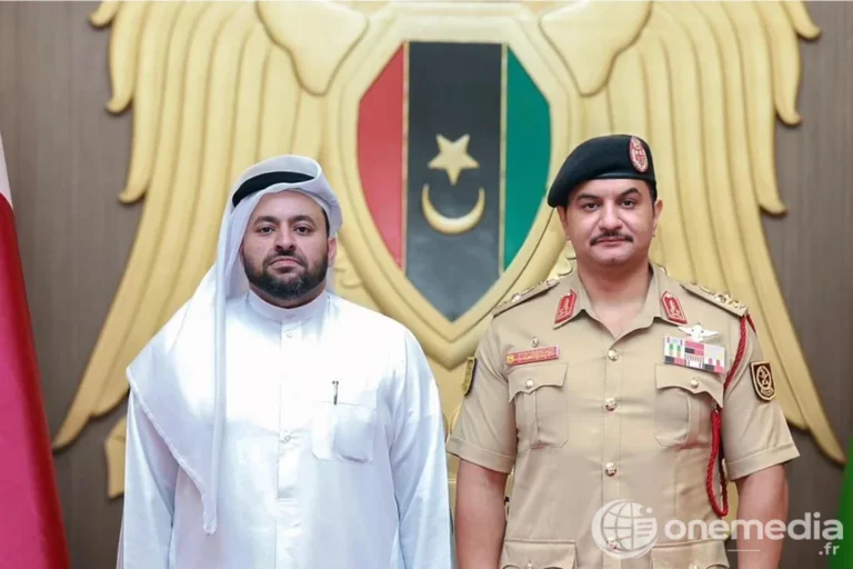 Mohammed al-Khulaifi rencontre Saddam Khalifa Haftar à Benghazi