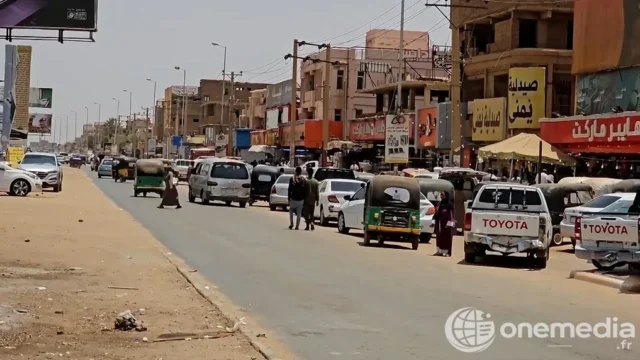 Vue de Khartoum au Soudan
