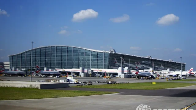 Terminal 5 de l’aéroport de Londres-Heathrow