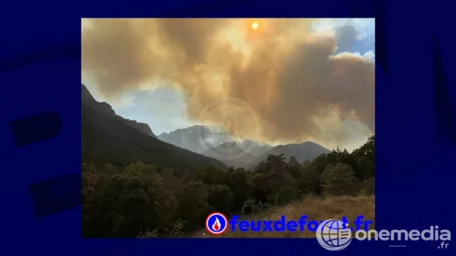 Incendie à Puilaurens dans l’Aude le 4 septembre 2026