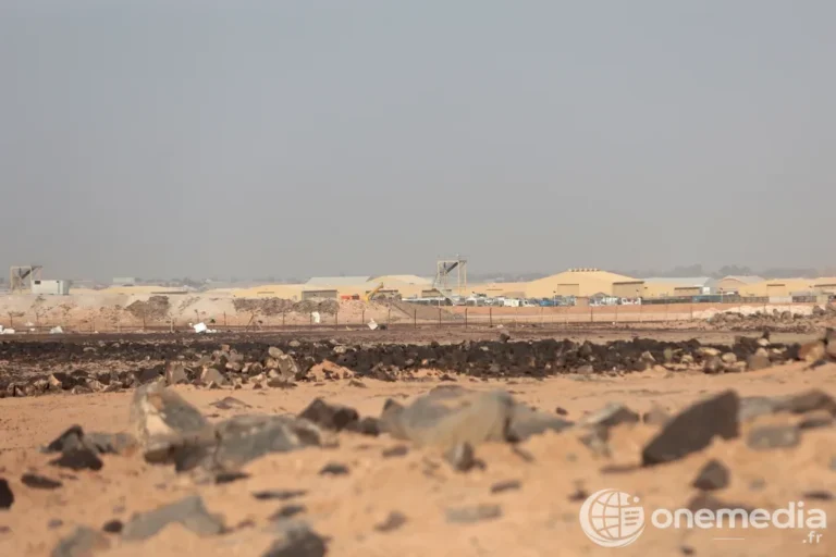 Le périmètre de la base aérienne de Mouaffaq Salti à Al-Azraq, en Jordanie, le 25 juillet 2026