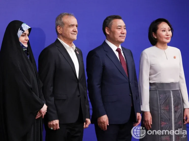 Massoud Pezeshkian au sommet de l’Organisation de coopération de Shanghai à Bichkek
